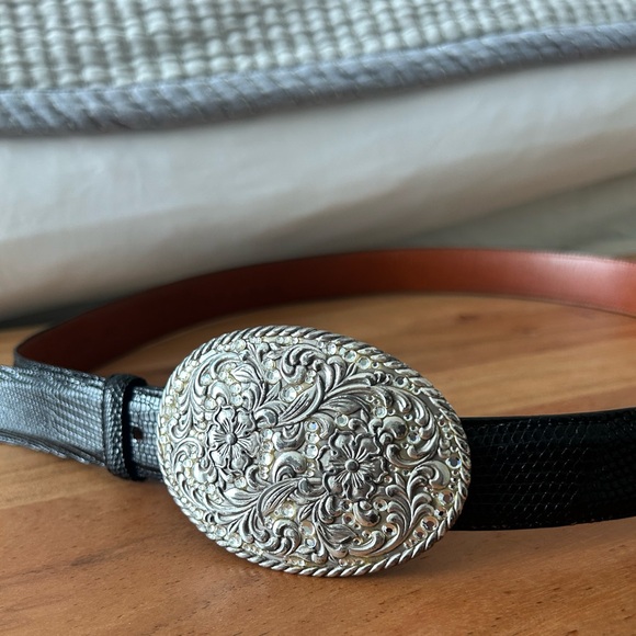 Women’s Alexander Kalifano handmade belt - lizard - Picture 2 of 7